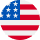 United States market flag